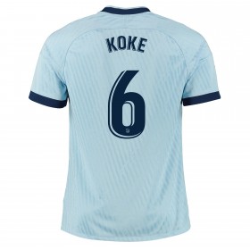 Jalkapallo Pelipaidat Atlético Madrid KOKE 6 3 Paita 2019-2020 Lyhythihainen